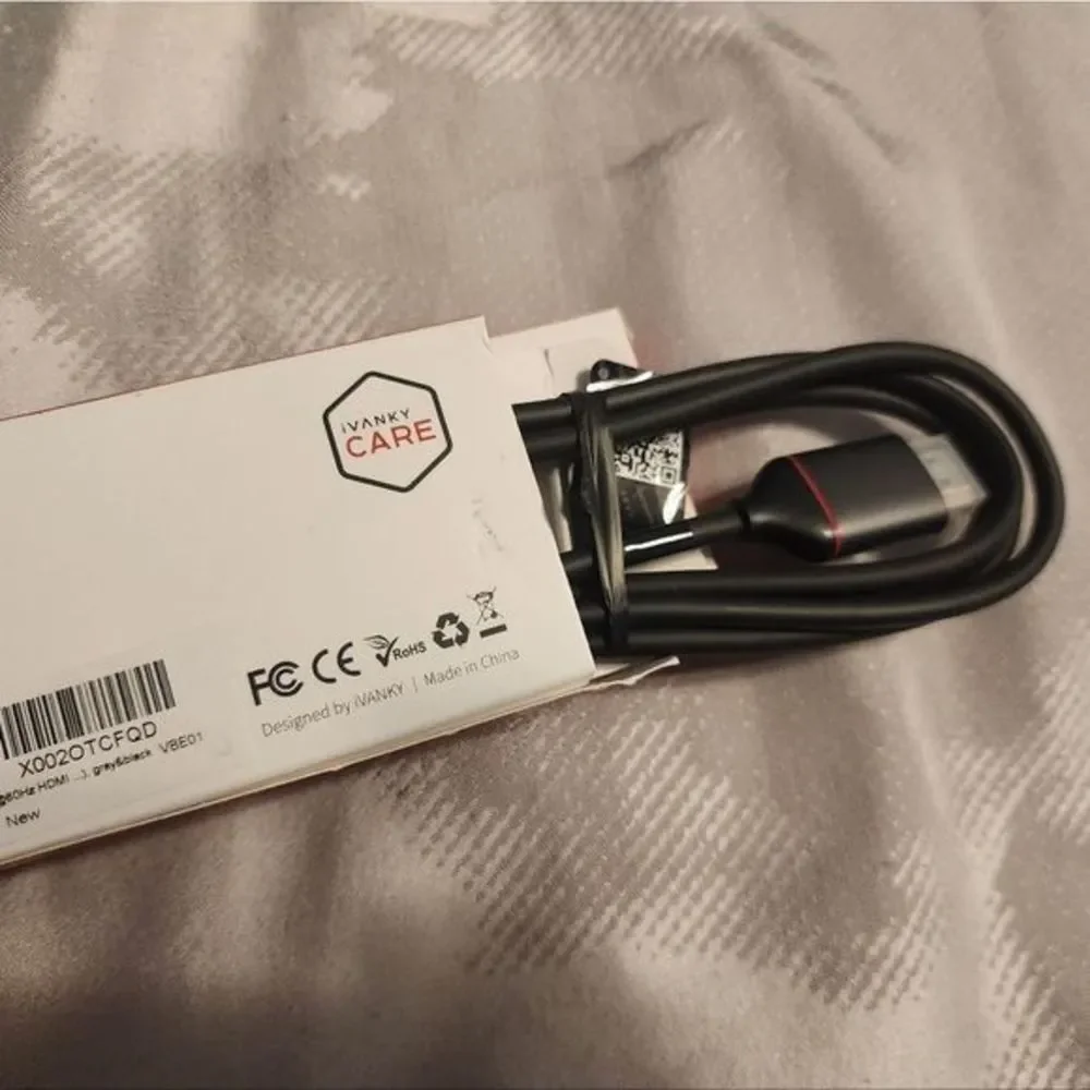 (2l HDMI - MacBook Pro Compatible Ivanky‎ 4k Hdmi Cable 6.6 Ft, HighSpeed 18gbps - Picture 2 of 5